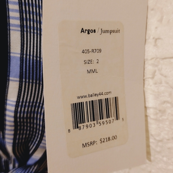 Bailey 44 Argos Blue Jumpsuit - Picture 5 of 7